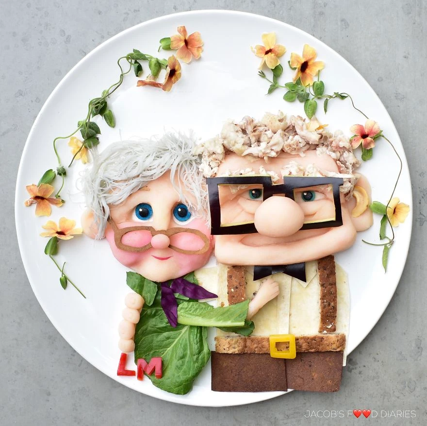 Bà mẹ sáng tạo loạt món ăn cực ngộ nghĩnh cho 2 con