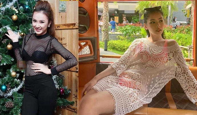 Sao Việt mặc áo lưới khoe thân gợi cảm tới “nghẹt thở”