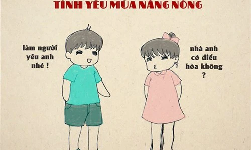 Bi hài chuyện tình yêu trong mùa nắng nóng