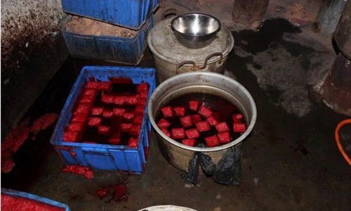 Kinh hoàng "tiết vịt" Trung Quốc ngâm trong hóa chất siêu độc