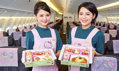 Xem thực đơn phục vụ Thượng đế nhí của hãng hàng không