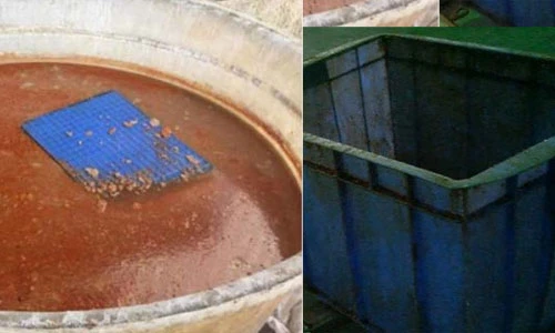 Phát hoảng xưởng sản xuất đồ ăn vặt trẻ em siêu bẩn