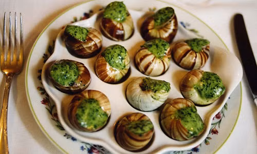 Độc đáo món ốc sên đặc sản cho người sành ăn ở Pháp