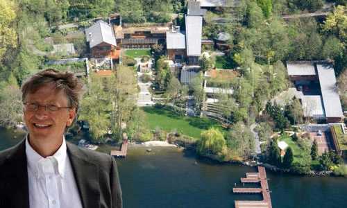 Loạt BĐS giật mình của người giàu nhất thế giới Bill Gates