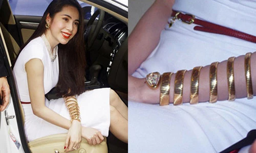 Kinh ngạc những món đồ trang sức vô cùng độc lạ của sao Việt
