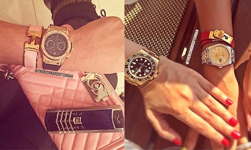 Choáng váng xem con nhà giàu Iran khoe của