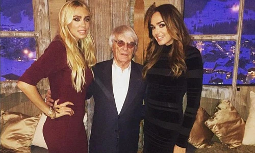 Con gái tỷ phú F1 đốt tiền mừng SN bố