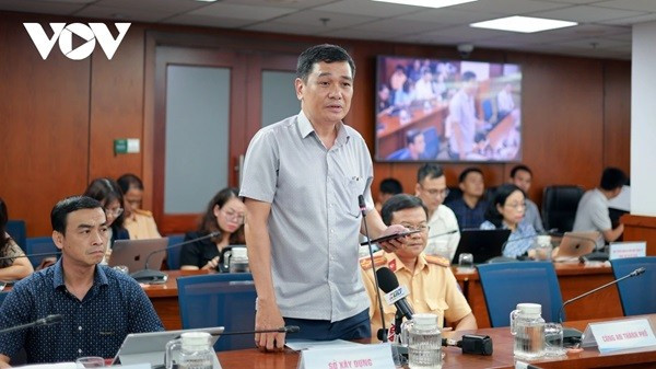 Ông Nguyễn Kiên Giang, Phó Trưởng phòng Quản lý bảo trì và khai thác công trình giao thông, Sở Xây dựng TP HCM (ảnh Như Ý) kiengiang.jpg