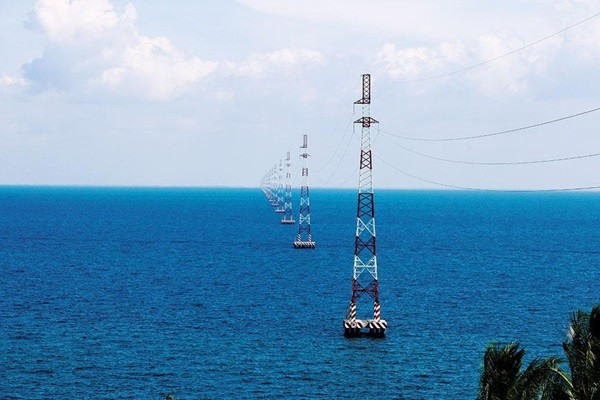 Công trình có tổng chiều dài 103,7 km, quy mô cấp điện áp 110 kV, với tổng mức đầu tư 4.923 tỷ đồng. con-dao-1.jpg