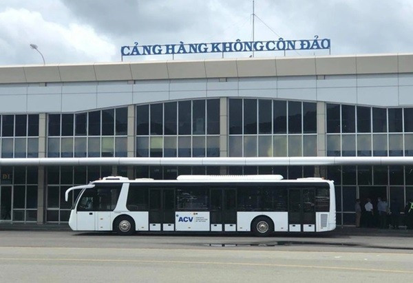 Địa phương đề xuất mở mới tuyến xe buýt điện, chiều dài hơn 15 km từ chợ Côn Đảo đến sân bay Côn Đảo. sanbaycondao-2.jpg