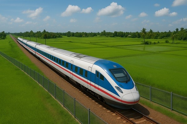 CT Group đề xuất nghiên cứu, đầu tư đường sắt TP HCM - Cần Thơ - Cà Mau, với vận tốc thiết kế 200 - 250km/h. Ảnh minh họa tau-cao-toc-1.jpg