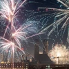 Khoảnh khắc khó quên trong 'đại tiệc' pháo hoa đón năm mới ở Châu Âu