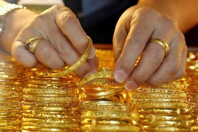 Giá vàng bật tăng trở lại. Ảnh minh họa gia-vang0.jpg
