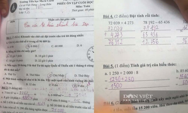 Cô giáo phê nhận xét "Con tự hoàn thành bài tập", gọi thêm hai bạn cùng lớp lên để đối chất và sử dụng điện thoại cá nhân để quay lại đoạn video của em H trước lớp mà không có sự đồng thuận từ phụ huynh. Ảnh: GĐCC giao-vien3.jpg