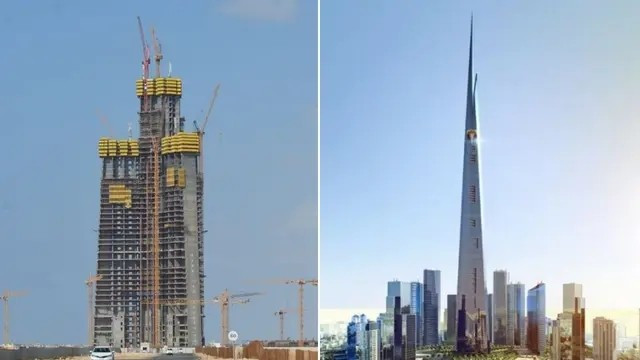 Sau khi hoàn thành, Jeddah sẽ trở thành tòa tháp cao nhất thế giới. Ảnh: Interesting Engineering toa-thap2.jpg