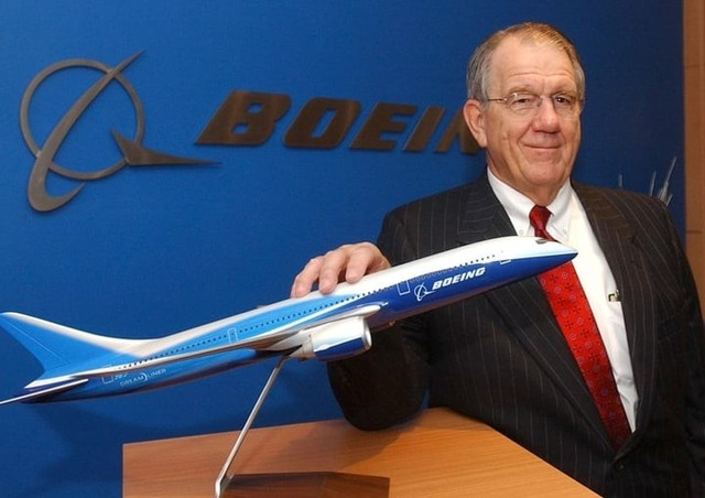 Harry Stonecipher - cựu CEO tập đoàn Boeing. Ảnh: Business Insider ty-phu3.jpg