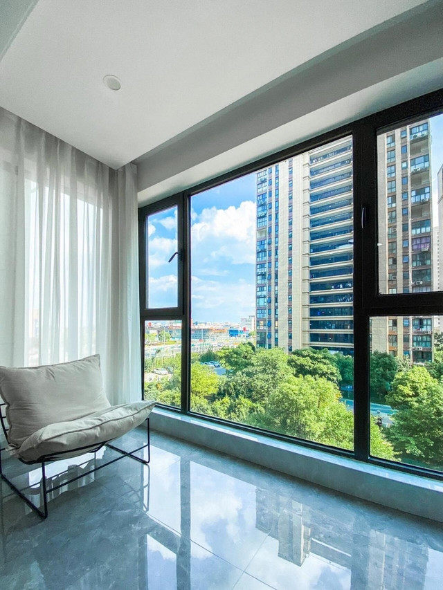 Tầng 8 sở hữu tầm view đẹp mắt. Ảnh: Toutiao tang-chung-cu.jpg