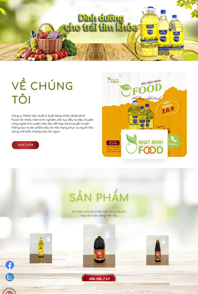 Nhật Minh Food còn kinh doanh nhiều mặt hàng thực phẩm khác nhau. Ảnh: Công luận dau-an-gia1.jpg