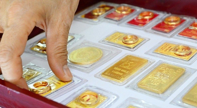 Giá vàng thế giới giảm sâu. Ảnh: Công Thương gia-vang.jpg