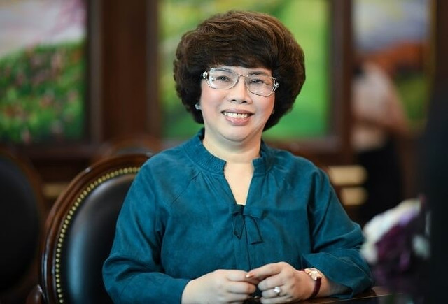 Bà Thái Hương - CEO Bac A Bank. Ảnh: WikiLand nu-tuong1.jpg