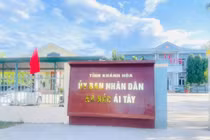 Trụ sở UBND xã Bác Ái Tây, tỉnh Khánh Hòa.