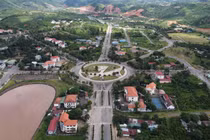 Trung tâm xã Đam Rông 2, tỉnh Lâm Đồng.