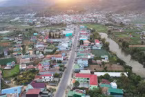 Một góc của xã Đơn Dương, tỉnh Lâm Đồng.