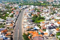 Một góc của xã Hàm Thuận Bắc, tỉnh Lâm Đồng.