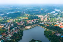 Một góc của xã Kiến Đức, tỉnh Lâm Đồng.