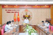 Tại buổi làm việc chiều 11/6, lãnh đạo UBND tỉnh Lâm Đồng yêu cầu siết chặt công tác thẩm định dòng vốn và hồ sơ quy hoạch đối với các dự án nhà ở mới.