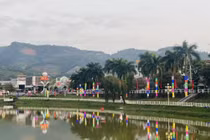 Một góc của xã Đạ Huoai, tỉnh Lâm Đồng.