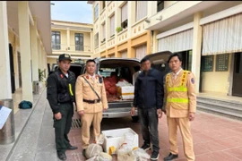 Phát hiện ô tô chở 12 cá thể tê tê trong thùng xốp ở Cao Bằng