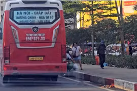 Xe Đức Hữu núp bóng xe hợp đồng chạy như tuyến cố định