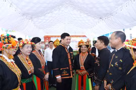 Bí thư Tỉnh ủy Bắc Ninh dự Ngày hội Đại đoàn kết toàn dân tại thôn Mậu