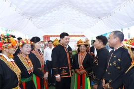 Bí thư Tỉnh ủy Bắc Ninh dự Ngày hội Đại đoàn kết toàn dân tại thôn Mậu