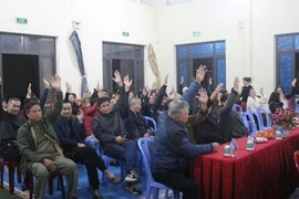 Lào Cai lấy ý kiến cử tri nơi cư trú đối với người ứng cử đại biểu Quốc hội