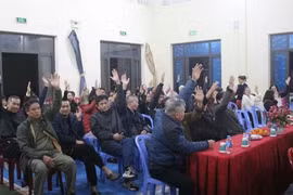 Lào Cai lấy ý kiến cử tri nơi cư trú đối với người ứng cử đại biểu Quốc hội