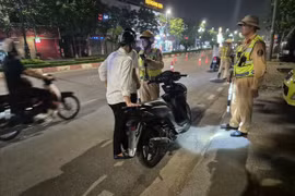 Cảnh sát giao thông Bắc Ninh phạt nhiều bợm nhậu lái xe