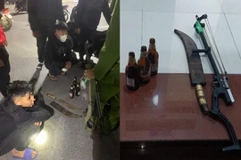 Danh tính các ‘quái xế’ che biển số, mang dao diễu phố ở Bắc Ninh