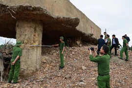 Khởi tố vụ án hình sự trụ cầu Sông Lô mất lớp bê tông bảo vệ