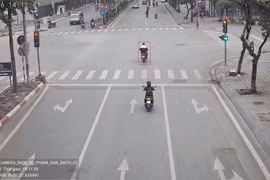‘Mắt thần' AI phát hiện 703 trường hợp vượt đèn đỏ ở Hà Nội