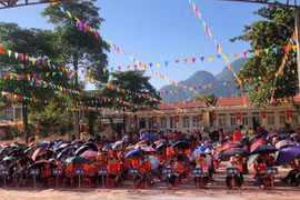Tưng bừng Lễ khai giảng tại trường miền núi ở Phú Thọ