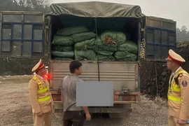 Công an Cao Bằng phát hiện 5.760kg nguyên liệu thuốc lá không rõ nguồn gốc