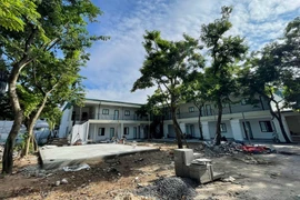 Cận cảnh công trình ngổn ngang ở KLHTT quốc gia Mỹ Đình 