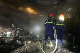 Cháy quán cà phê ở Phú Thọ, nhiều tài sản bị thiêu rụi 