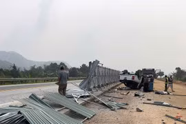 Vi phạm an toàn thi công trên cao tốc, công ty Hòa Hiệp bị phạt 25 triệu 