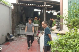 Phát hiện cơ sở cô đúc nhôm trái phép gây ô nhiễm ở Bắc Ninh