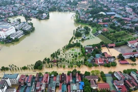 Xót xa nhà cửa của người dân bị nước lũ nhấn chìm ở Lào Cai