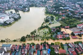 Xót xa nhà cửa của người dân bị nước lũ nhấn chìm ở Lào Cai