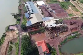 Khởi tố vụ sàng lọc quặng sắt gây ô nhiễm môi trường ở Bắc Ninh